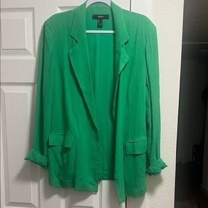 Forever 21 Vibrant Green Women's Blazer. New without tags.